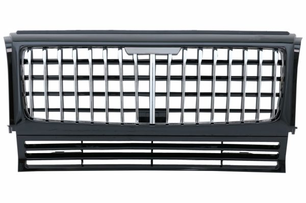 Μπροστινή Μάσκα για Mercedes G-Class W463 (1990-2014) GT-R Panamericana Vertical Exclusive Design Chrome