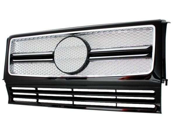 Μπροστινή Μάσκα για MERCEDES G-Class W463 (1990-2014) New G65 Design Chrome Edition - Image 3
