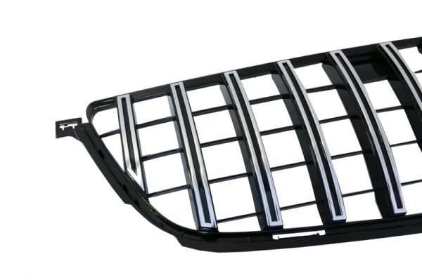 Μπροστινή Μάσκα για Mercedes ML-Class W166 (2012-2014) GT-R Panamericana Design Black Chrome - Image 3