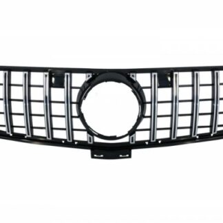 Μπροστινή Μάσκα για Mercedes ML-Class W166 (2012-2014) GT-R Panamericana Design Black Chrome
