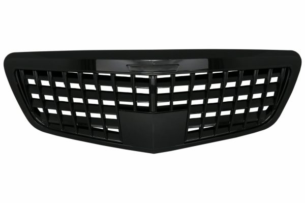 Μπροστινή Μάσκα για Mercedes S-Class W221 (2006-2013) Vertical Design Piano Black