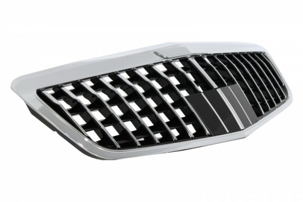 Μπροστινή Μάσκα για Mercedes S-Class W221 Facelift (2011-2013) Vertical Design - Image 2