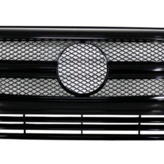 Μπροστινή Μάσκα για MERCEDES W463 G-Class (1990-2012) New G65 G63 Design Piano Full Black Edition