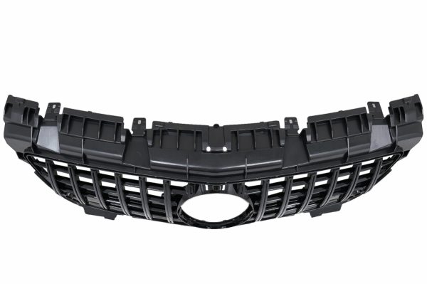 Μπροστινή Μάσκα με Lower Grille Mesh για Mercedes SLK-Class R172 (2011-2015) GT-R Panamericana Design Black - Image 3