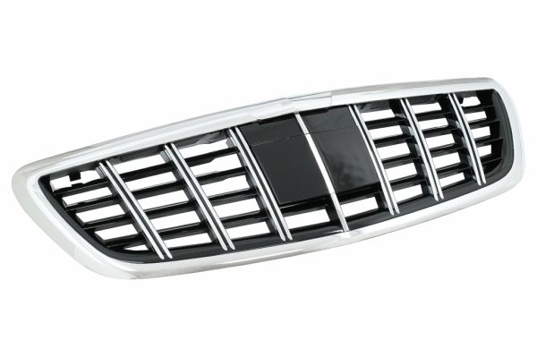 Μπροστινή Μάσκα Vertical Stripes για Mercedes S-Class W222 X222 (2014-Up) Style Design - Image 2