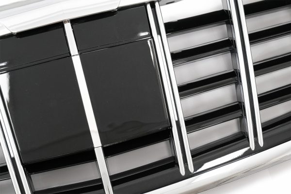 Μπροστινή Μάσκα Vertical Stripes για Mercedes S-Class W222 X222 (2014-Up) Style Design - Image 3