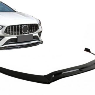 Μπροστινό Spoiler Lip για Mercedes CLA X118 C118 Sport Line CLA35 (2019-2023) Piano Black