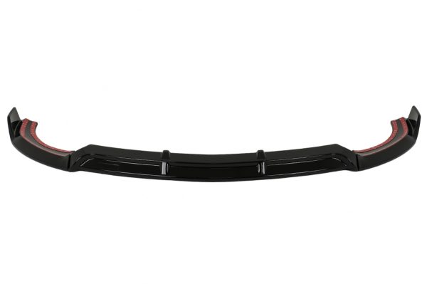Μπροστινό lip spoiler για Mercedes E-Class W213 S213 C238 A238 (2016-2019) Sport Look Piano Black