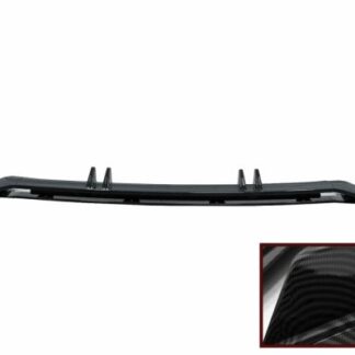 Μπροστινός Προφυλακτήρας Add-On Spoiler Lip για Audi A4 B9 8W S-Line (2016-2018) Carbon Look