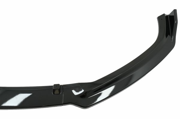 Μπροστινός Προφυλακτήρας Add-On Spoiler Lip για AUDI A4 B9 8W Sedan Avant (2016-2018) Piano Black - Image 3
