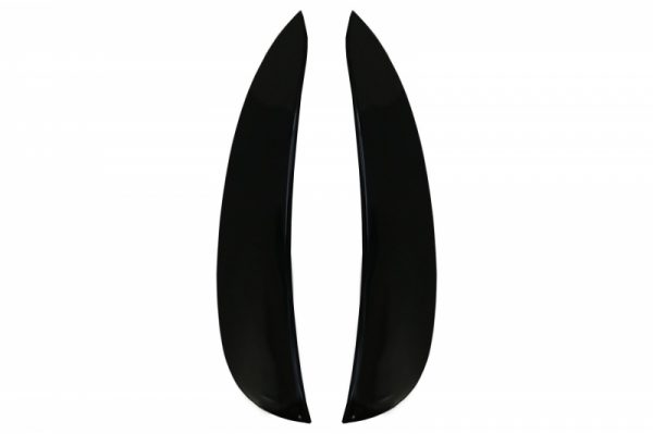 Μπροστινός Προφυλακτήρας Flaps Side Fins Flics για MERCEDES E-Class W213 S213 C238 A238 E43 E53 Design Black Edition - Image 2