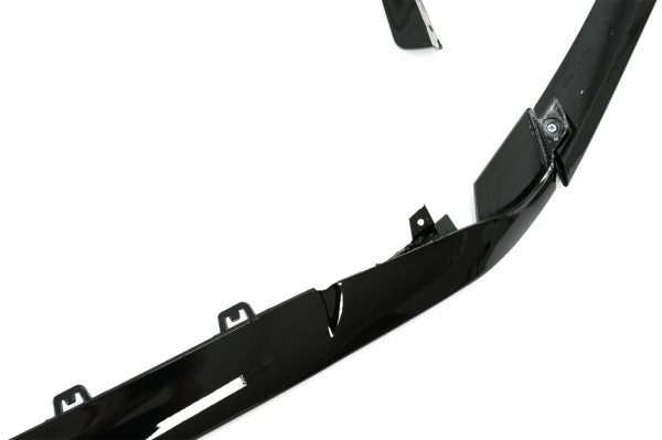 Μπροστινός Προφυλακτήρας Lip Extension για Mercedes A-Class A45 W177 V177 (2018-up) A45S Design Piano Black - Image 3