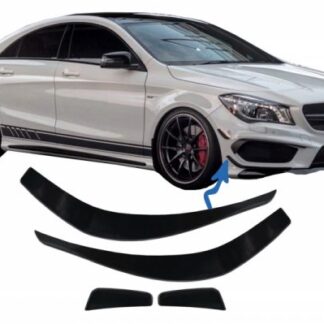 Μπροστινός Προφυλακτήρας Splitters Fins Aero για MERCEDES CLA W117 C117 X117 (2013-2016) CLA45 Design
