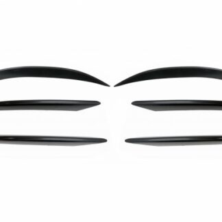 Μπροστινός Προφυλακτήρας Splitters Fins Flaps Aero για Mercedes C-Class W205 S205 C205 A205 Facelift (2019-up) C43 Design