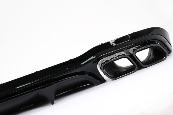 Πίσω Διαχύτης Diffuser για Mercedes E-Class W213 Facelift Sedan (2020-Up) E63 Design Piano Black - Image 2
