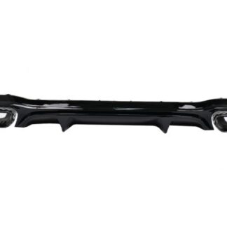 Πίσω Διαχύτης Diffuser για Mercedes E-Class W213 Facelift Sedan (2020-Up) E63 Design Piano Black