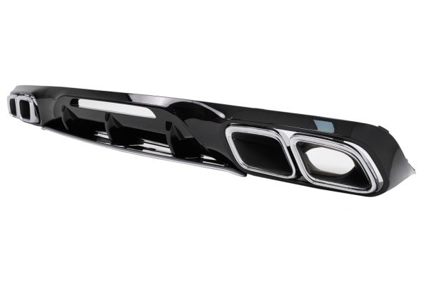 Πίσω Διαχύτης Diffuser με απολήξεις για Mercedes CLS Sedan W218 Shooting Brake X218 Sport Line (2011-2017) - Image 3