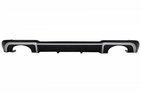 Πίσω Προφυλακτήρας Διαχύτης Diffuser & Exhaust Tips για AUDI A3 8V Sline Facelift (2016-2019) Hatchback Sportback RS3 Design Sport Bumper - Image 3