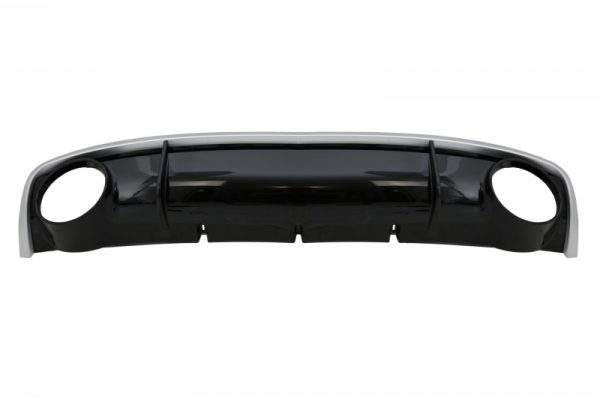 Πίσω Προφυλακτήρας Διαχύτης Diffuser & Exhaust Tips για AUDI A4 B8 B8.5 Limousine Avant Facelift (2012-2015) RS4 Design - Image 2