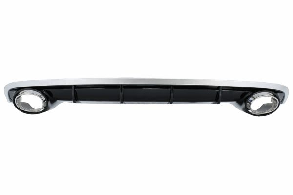 Πίσω Προφυλακτήρας Διαχύτης Diffuser & Exhaust Tips για Audi A6 4G Facelift (2015-2018) RS6 Design