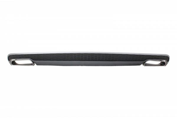 Πίσω Προφυλακτήρας Διαχύτης Diffuser & Exhaust Tips για Audi A6 4G Limousine (2011-2014) Facelift Look - Image 3