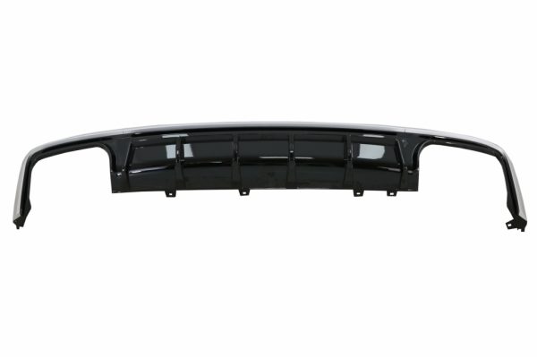 Πίσω Προφυλακτήρας Διαχύτης Diffuser & Exhaust Tips για Audi A6 C8 4K Avant Sedan (2018-up) S6 Design Silver - Image 3