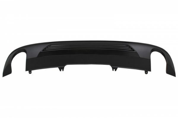 Πίσω Προφυλακτήρας Διαχύτης Diffuser για AUDI A4 B9 8W (2016-2018) Sedan/Avant Sport Design για Standard Edition Black