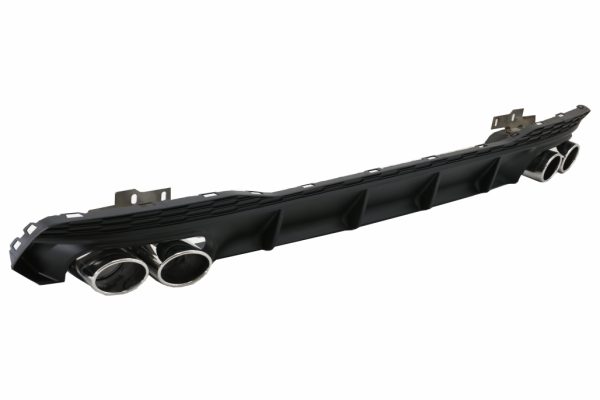 Πίσω Προφυλακτήρας Διαχύτης Diffuser και Exhaust Tips για Audi A7 4K8 S-line (2018-Up) S7 RS7 Design - Image 3