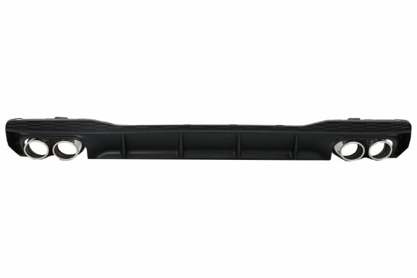 Πίσω Προφυλακτήρας Διαχύτης Diffuser και Exhaust Tips για Audi A7 4K8 S-line (2018-Up) S7 RS7 Design