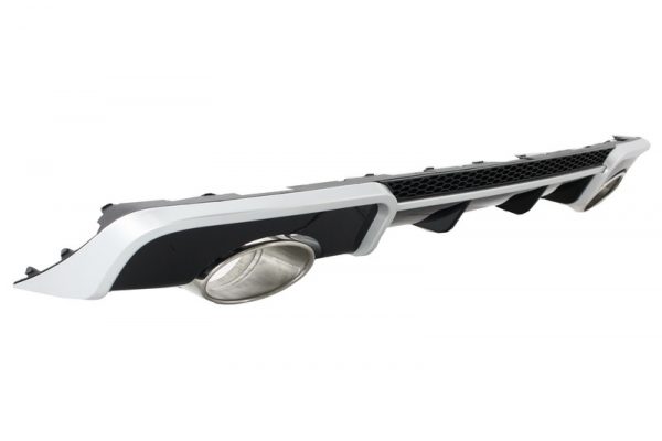 Πίσω Προφυλακτήρας Διαχύτης Diffuser με Exhaust Tips για Audi A3 8V Hatchback Sportback (2012-2015) RS3 Design - Image 3