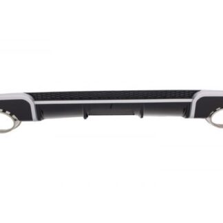 Πίσω Προφυλακτήρας Διαχύτης Diffuser με Exhaust Tips για Audi A3 8V Hatchback Sportback (2012-2015) RS3 Design