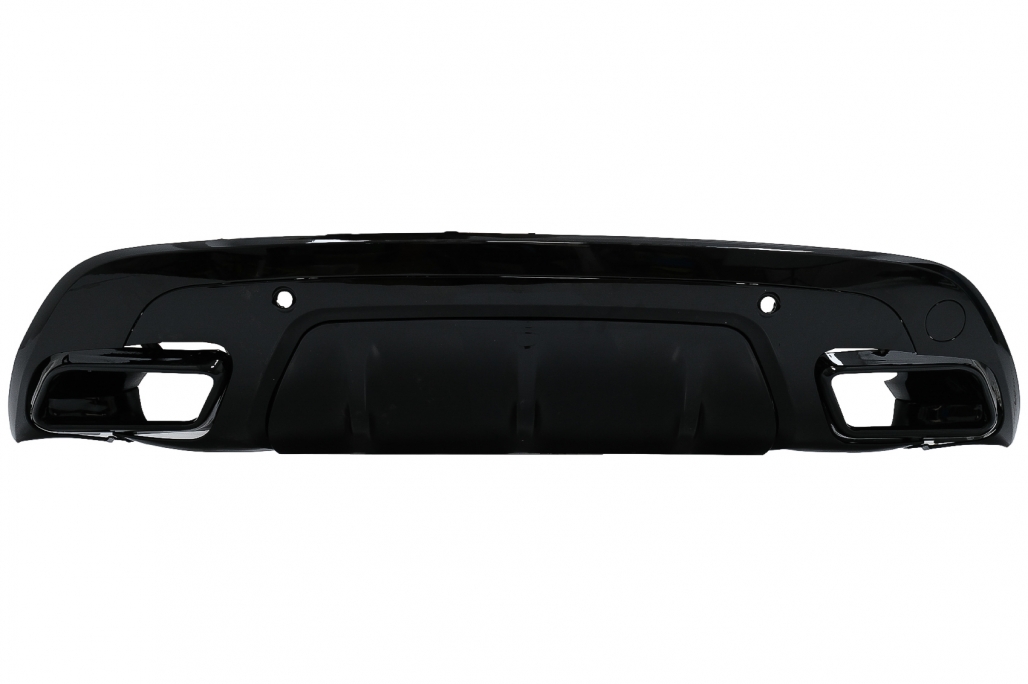 Πίσω Προφυλακτήρας Diffuser με Exhaust Tips για Land Range Rover Velar SUV L560 (2017-up) Dynamic Look Piano Black