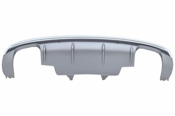 Πίσω Προφυλακτήρας Spoiler Διαχύτης Diffuser Double Outlet για AUDI Q5 8R Facelift (2013-2016) S-Line Bumper - Image 2