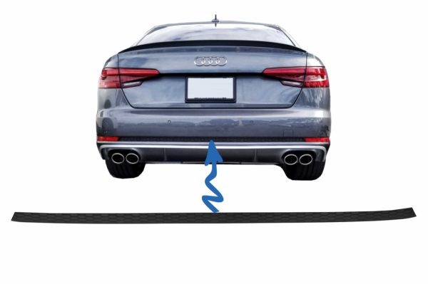 Πίσω Προφυλακτήρας Trim για AUDI A4 B9 8W (2016-2018) Sedan Avant S-Line Design για Normal Bumper