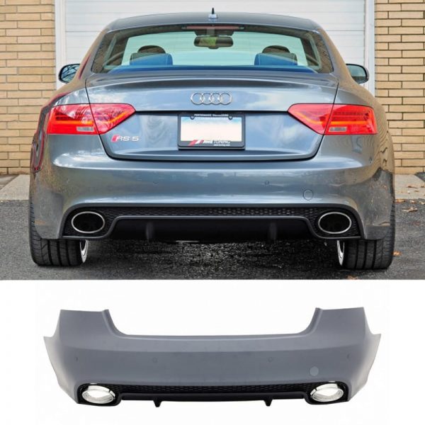 Πίσω Προφυλακτήρας RS5 Look για Audi A5 8Τ 2007-2011 Coupe - Image 2