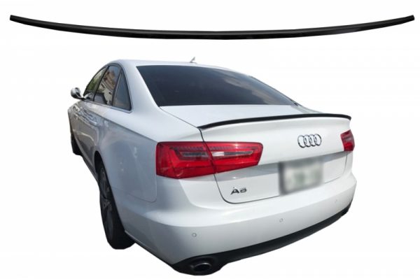 Πίσω Spoiler για Audi A6 C7 4G 4 Doors (2011-2018) Piano Black