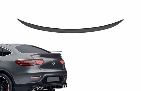 Πίσω Spoiler για Mercedes GLC C253 Coupe (2015-Up) A-Design Piano Black