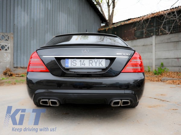 Πίσω Spoiler για MERCEDES S-class W221 A-Design (05-11) - Image 3