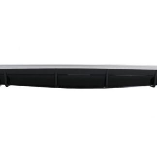 Πίσω Διαχύτης Diffuser Double Outlet για Audi Q7 SUV 4M (2015-2019) S-Line Προφυλακτήρας