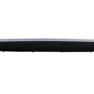 Πίσω Διαχύτης Diffuser Double Outlet για Audi Q7 SUV 4M (2015-2019) Standard Προφυλακτήρας