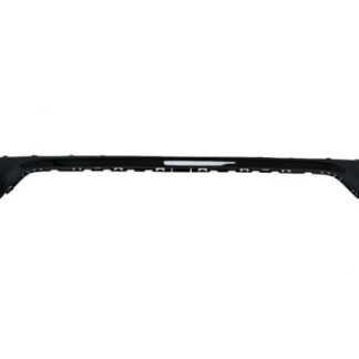 Πίσω Διαχύτης Diffuser Double Outlet για Audi Q8 S-Line (2018-) Silver Tips