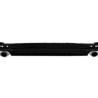 Πίσω Διαχύτης Diffuser για Audi A4 B9 8W Facelift (2020-up) μόνο S-line Black