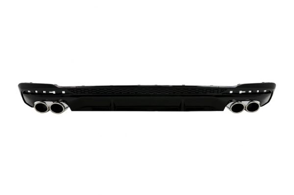 Πίσω Διαχύτης Diffuser για Audi A4 B9 8W Facelift (2020-up) μόνο S-line Black