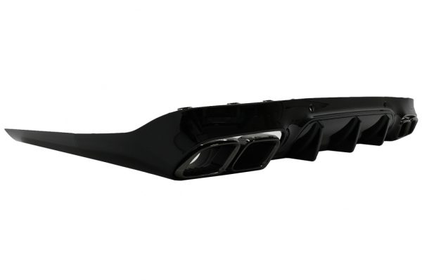 Πίσω Διαχύτης Diffuser με Black Μπούκες για Mercedes CLS-Class C257 Sport Line (2018-up) CLS63 Design - Image 3