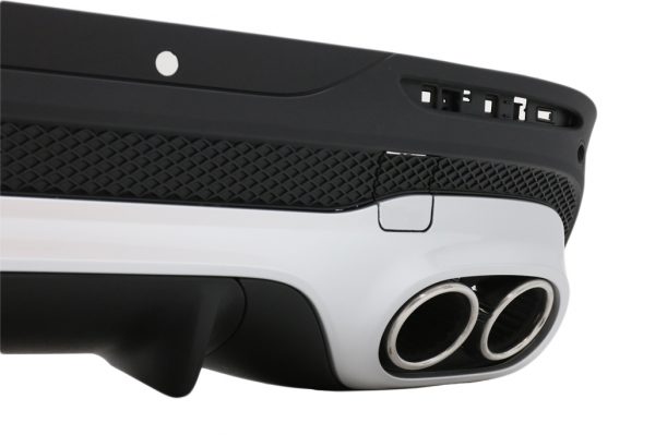 Πίσω Διαχύτης Diffuser με Chrome Μπούκες για Mercedes GLB X247 SUV (2020-up) 45 S Design - Image 3