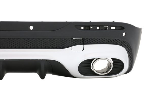 Πίσω Διαχύτης Diffuser με Chrome Μπούκες για Mercedes GLB X247 SUV (2020-up) GLB 35 Design - Image 3