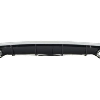 Πίσω Διαχύτης Diffuser & Μπούκες για Audi A7 4G Facelift (2015-2018) RS7 Design μόνο για Standard Edition Bumper (SE)