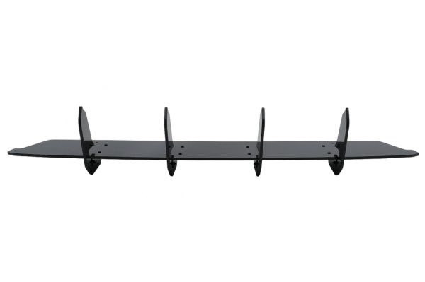 Πίσω Προφυλακτήρας Extension για Diffuser για Mercedes CLA 35 / 45 C118 X118 με Aero Pack (2019-Up) Black