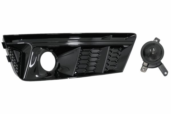 Προφυλακτήρας Lower Grille ACC Covers Side Grilles για Audi A4 B9 Sedan Avant (2016-2018) RS4 Design Black Edition - Image 2