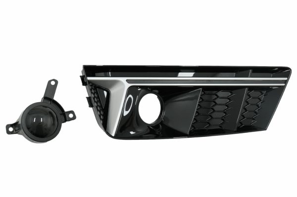 Προφυλακτήρας Lower Grille ACC Covers Side Grilles για Audi A4 B9 Sedan Avant (2016-2018) RS4 Design Silver Edition - Image 2